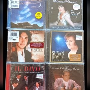 NEW | Christmas music cd mixed lot
